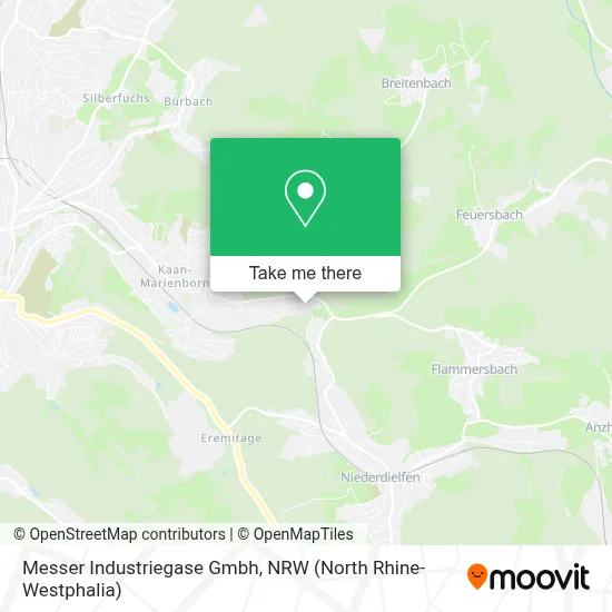 Messer Industriegase Gmbh map
