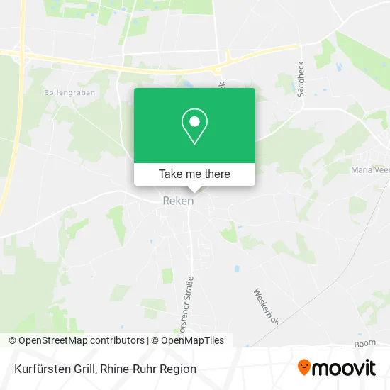 Kurfürsten Grill map