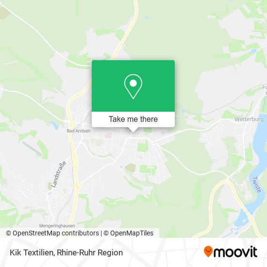 Kik Textilien map