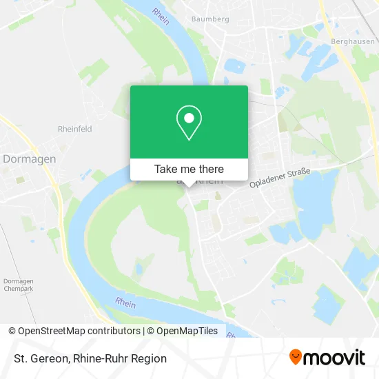 Карта St. Gereon