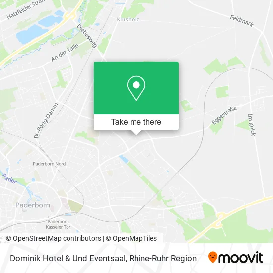 Карта Dominik Hotel & Und Eventsaal