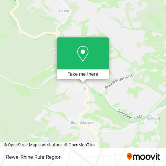 Rewe map