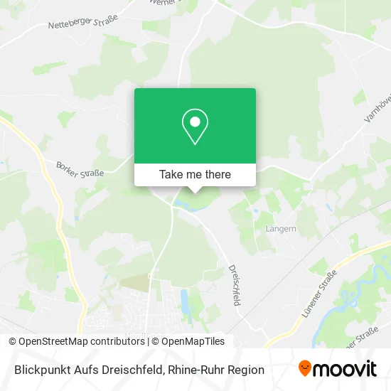 Карта Blickpunkt Aufs Dreischfeld