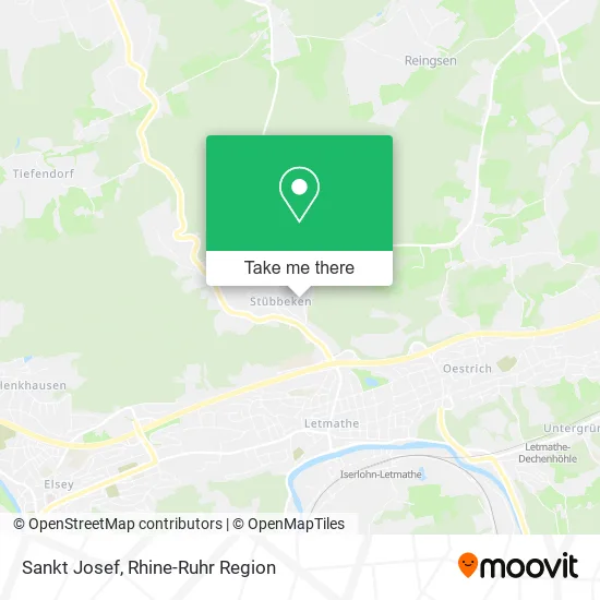 Карта Sankt Josef