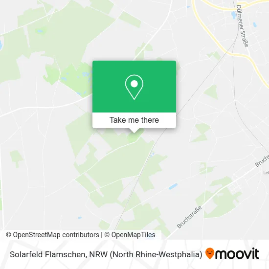 Solarfeld Flamschen map