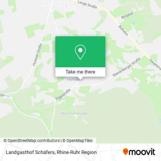 Landgasthof Schäfers map