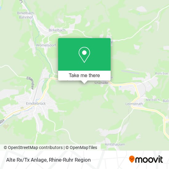 Alte Rx/Tx Anlage map