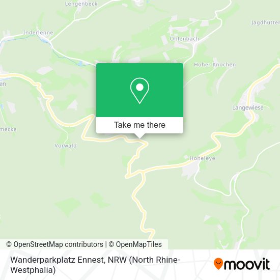 Карта Wanderparkplatz Ennest