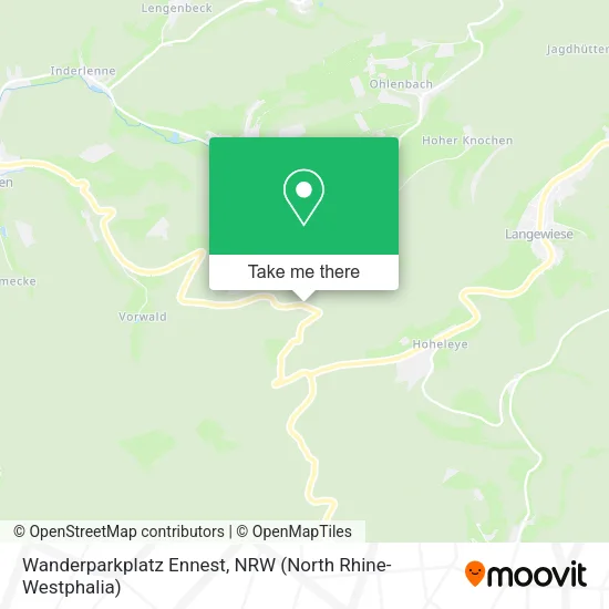 Карта Wanderparkplatz Ennest