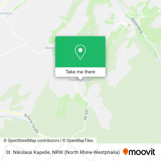 St. Nikolaus Kapelle map