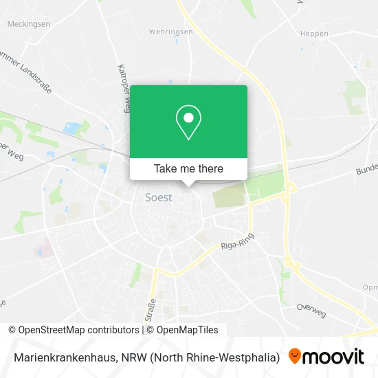 Marienkrankenhaus map