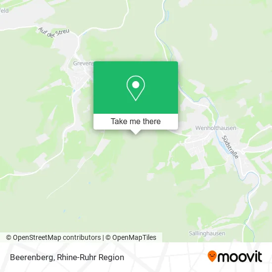 Карта Beerenberg