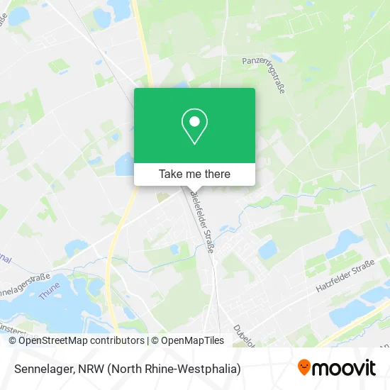 Карта Sennelager