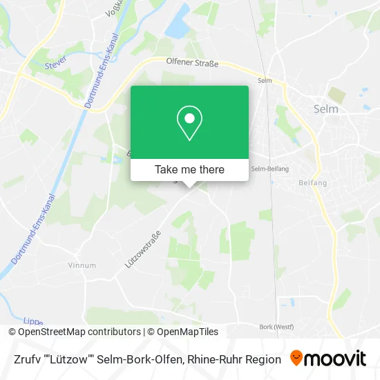 Карта Zrufv ""Lützow"" Selm-Bork-Olfen