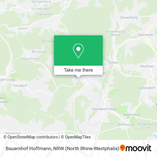 Bauernhof Hoffmann map