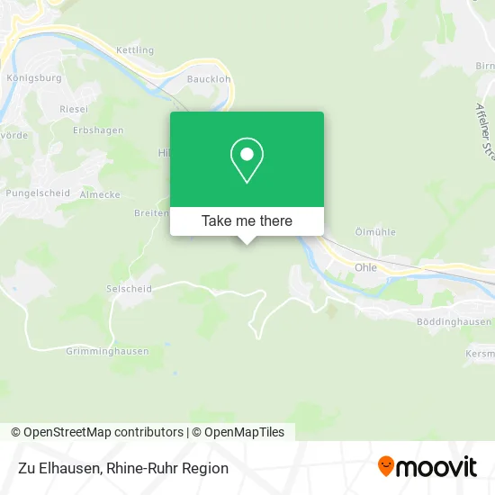 Карта Zu Elhausen