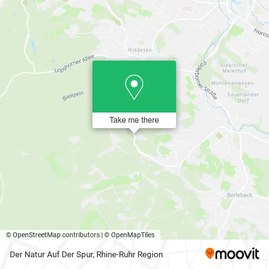 Der Natur Auf Der Spur map