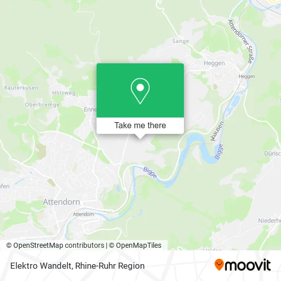 Карта Elektro Wandelt