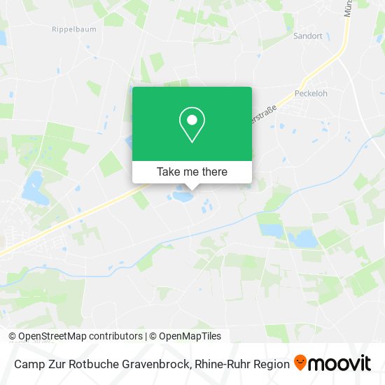Camp Zur Rotbuche Gravenbrock map