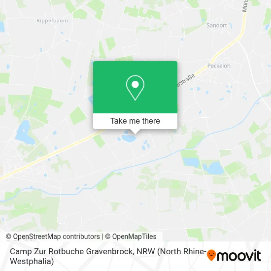 Camp Zur Rotbuche Gravenbrock map