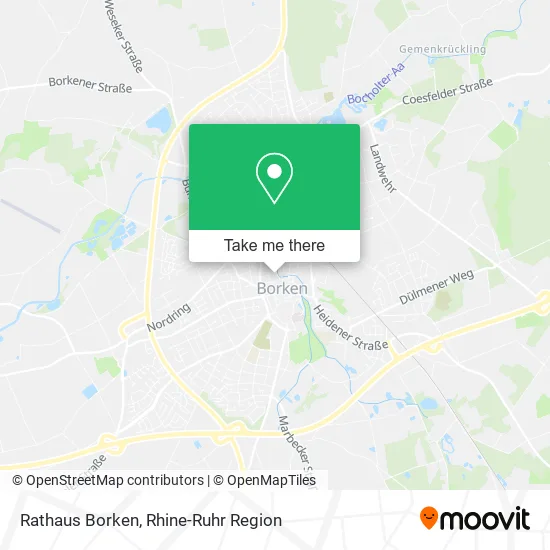Карта Rathaus Borken