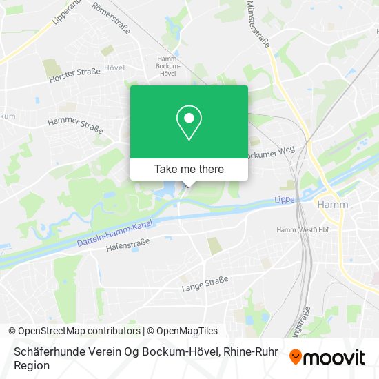 Schäferhunde Verein Og Bockum-Hövel map