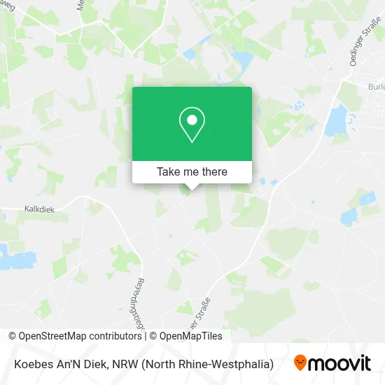 Koebes An'N Diek map