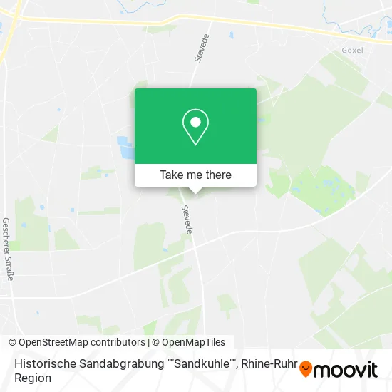 Карта Historische Sandabgrabung ""Sandkuhle""
