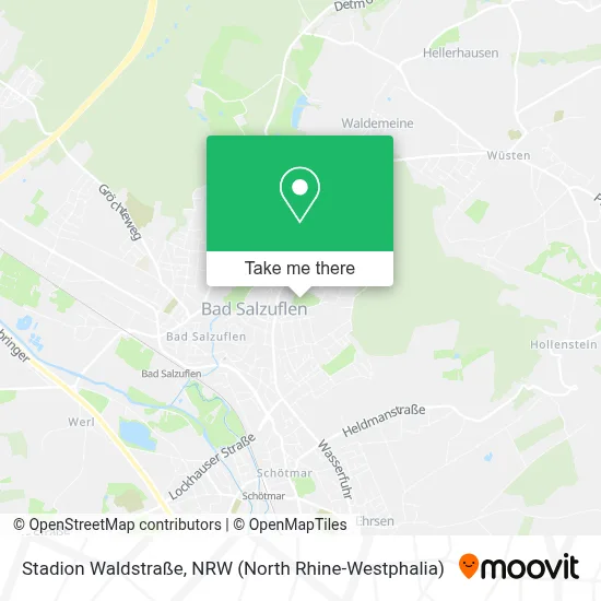 Stadion Waldstraße map