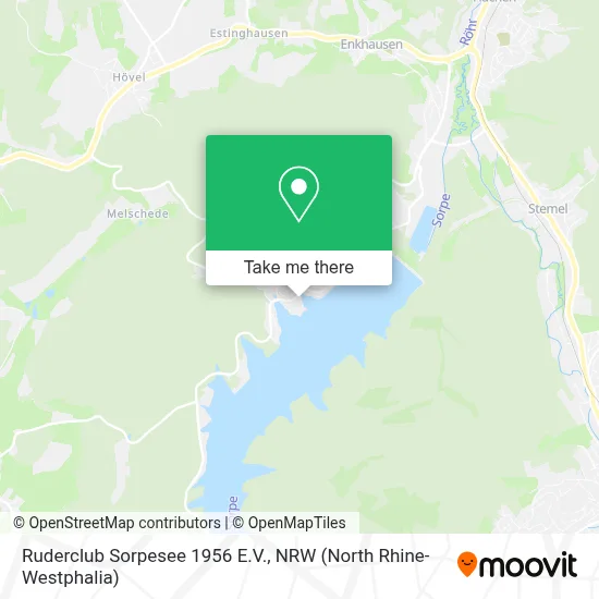 Ruderclub Sorpesee 1956 E.V. map