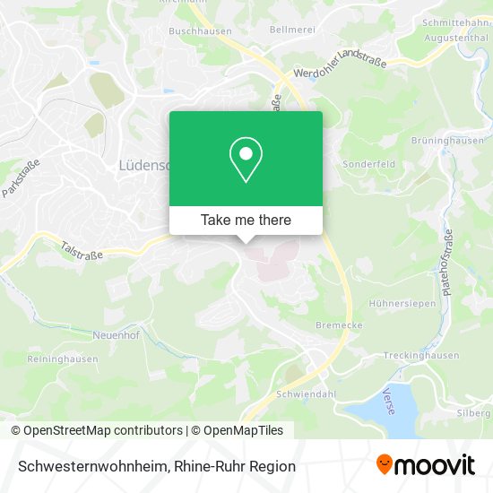 Schwesternwohnheim map