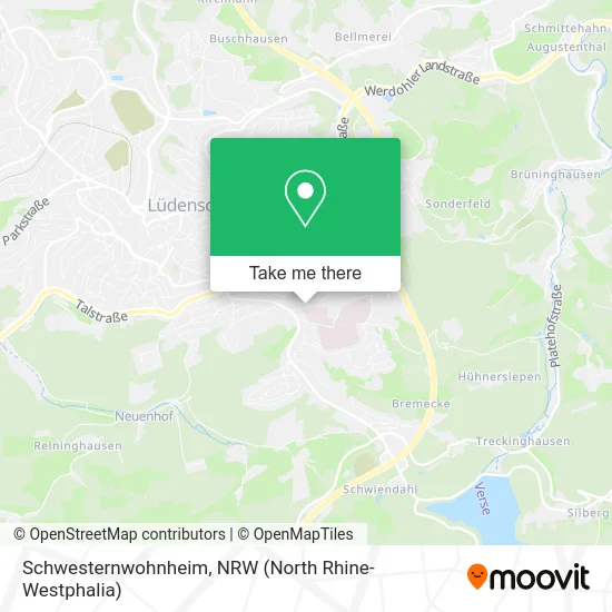 Schwesternwohnheim map