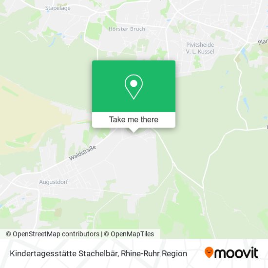 Kindertagesstätte Stachelbär map