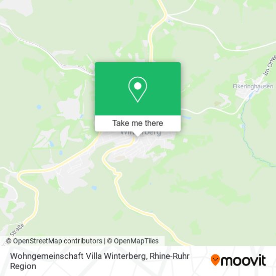 Wohngemeinschaft Villa Winterberg map