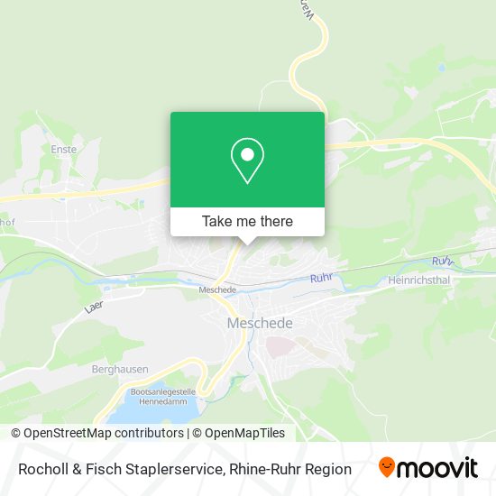 Rocholl & Fisch Staplerservice map