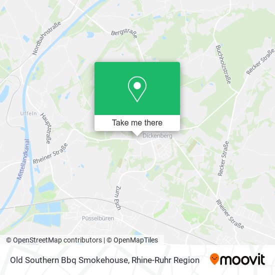 Old Southern Bbq Smokehouse map