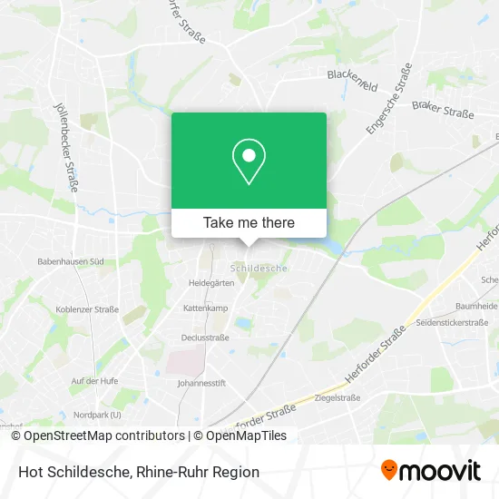 Hot Schildesche map
