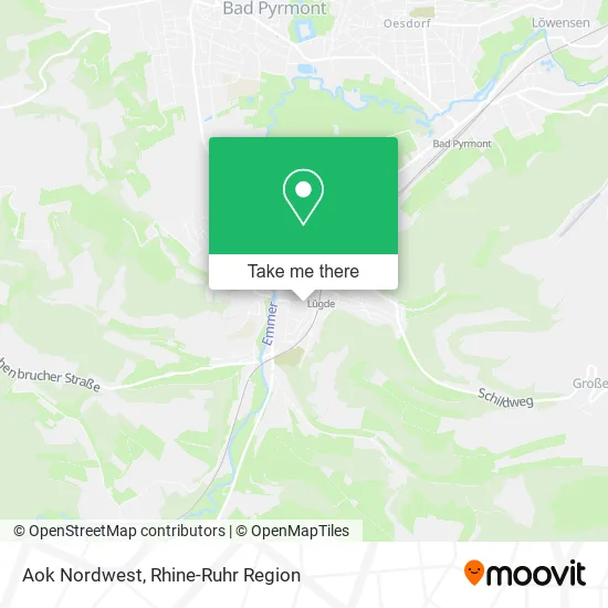 Карта Aok Nordwest