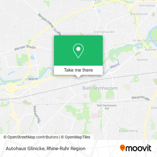 Карта Autohaus Glinicke