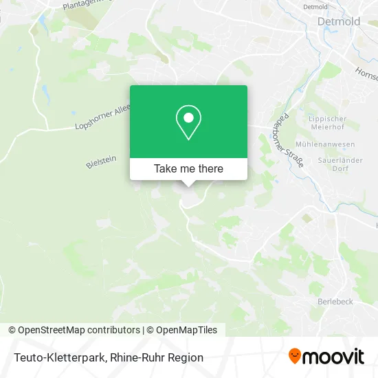 Карта Teuto-Kletterpark