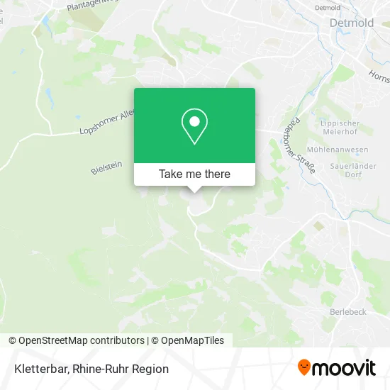 Карта Kletterbar