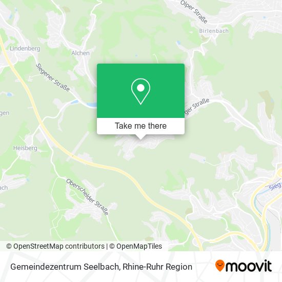 Gemeindezentrum Seelbach map