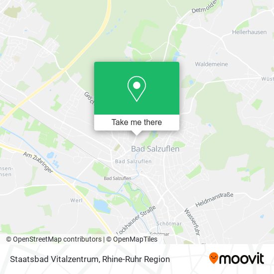 Карта Staatsbad Vitalzentrum