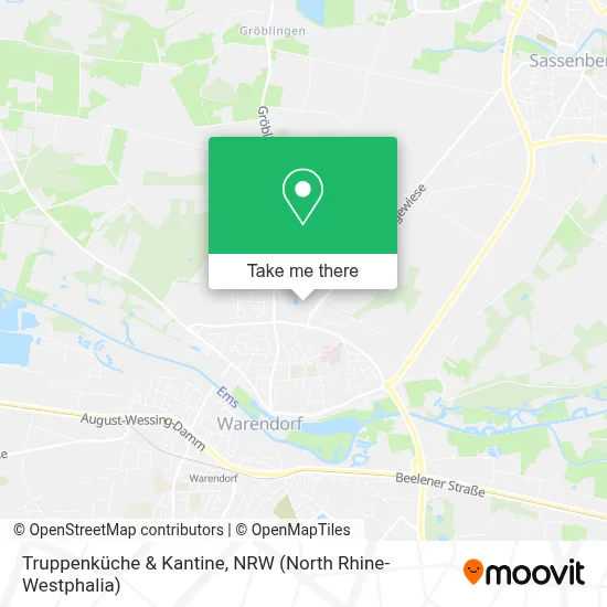 Truppenküche & Kantine map