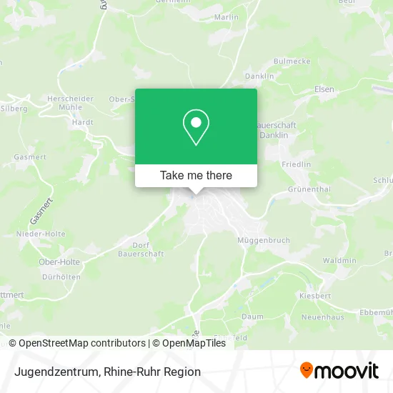 Карта Jugendzentrum