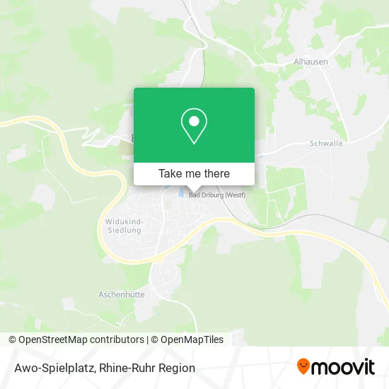 Карта Awo-Spielplatz