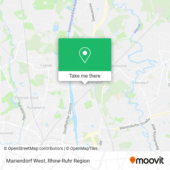 Карта Mariendorf West