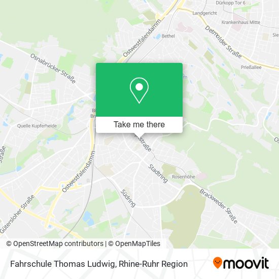 Fahrschule Thomas Ludwig map