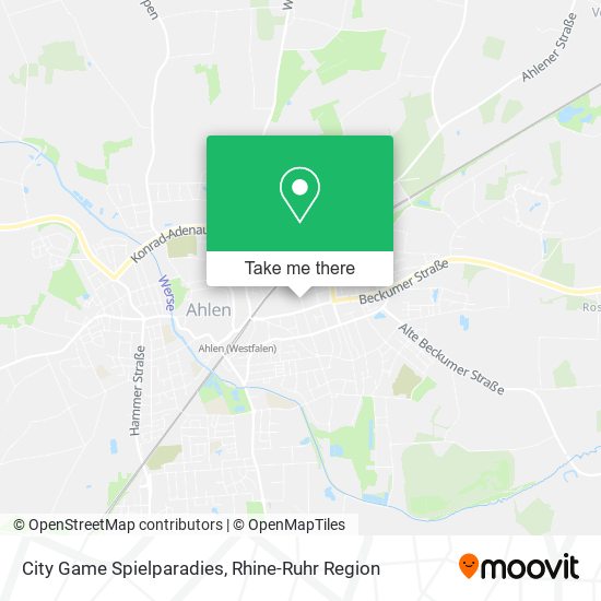 City Game Spielparadies map