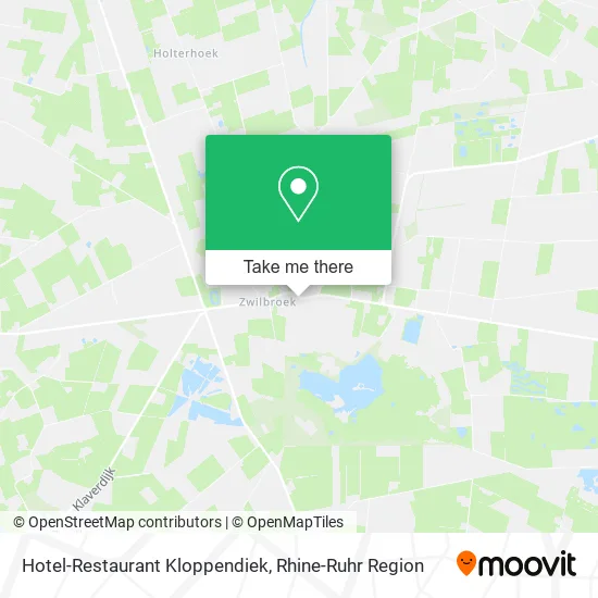 Hotel-Restaurant Kloppendiek map